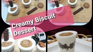 Creamy|Biscuit|Dessert| Cool your mind in Summer