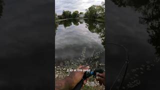 Fishing Behind Karen House Part:2😱😱 #fishing #karen