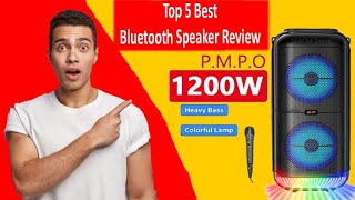 Top 5 Best Bluetooth Speaker Review। Bluetooth Speaker। Speaker