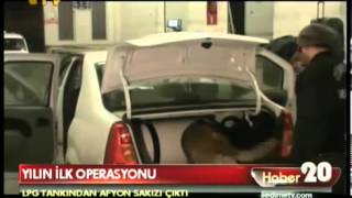 Yılın İlk Operasyonu (KAPIKULE'DE 6 KG AFYON SAKIZI YAKALANDI) - ETV - 09.01.2013