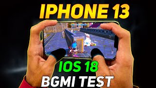 IPHONE 13 PUBG TEST AFTER IOS 18 UPDATE 🧾⬇️