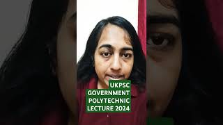 UKPSC Lecturer Government Polytechnic and Assistant Research Officer 2024 Apply Online for 527 Post