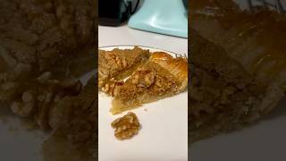 Walnut pie and crust from scratch #walnut #pie #shorts 🥧