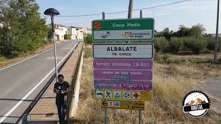 Albalate de cinca a vista de dron