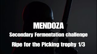 Hitman 3 - MENDOZA - Secondary Fermentation challenge (Ripe for the Picking trophy 1/3)