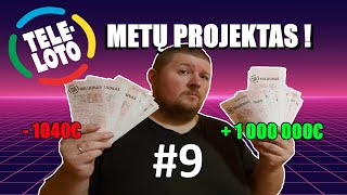 TELELOTO METŲ PROJEKTAS ! #9 DALIS | BUVAU STUDIJOI? LAIMĖTAS AUTOMOBILIS?