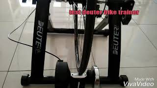 Deuter Bike Trainer alternatif gowes di rumah, sepeda cinelli sensah empire litepro