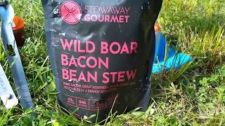 Freeze Dried Boar Bacon Stew? Stowaway Gourmet Review