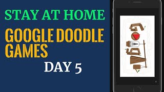 Day 5 Popular Google Doodle Games Stay and Play At Home Google Games