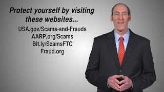 Aaron Harber 15-second “Stop Scams” Public Service Announcement HarberTV.com/StopScams