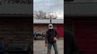 He’s too good now! #funny #basketball #trickshots #fatherson #dad #viral #shorts #fyp #foryou