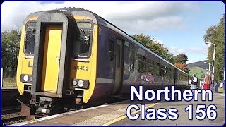 Northern Rail Class 156 Train Number 156452 - Hope Station, Derbyshire