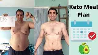 Easy keto meal plan for weight loss | Keto diet for beginners for weight loss