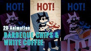 Animation: Barbeque Chips & White Coffee #adobeanimate #adobeaftereffects #adobepremiere