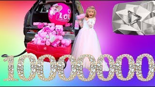 10 000 000 ПОДПИСЧИКОВ НА КАНАЛЕ МИСС КЭТИ! ПОЗДРАВЛЕНИЕ  Miss Katy