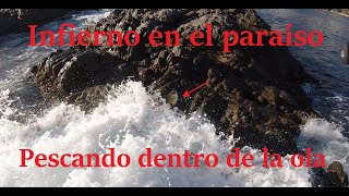 Tráiler #14 Infierno en el paraíso. Pescando dentro de la ola.