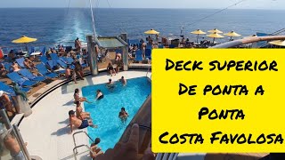 Costa favolosa de ponta a ponta