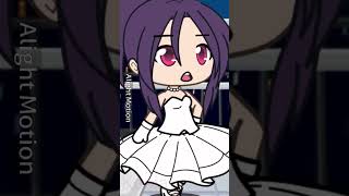 Wore a wedding dress for my first date!!! | GACHA CLUB/LIFE MEME | oc | #shorts #short