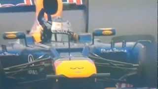 VETTEL SIEGT AUCH IN INDIEN 2012 - STARTZIELSIEG- 2. ALONSO 3. WEBBER  - STARTZIELSIEG VETTEL