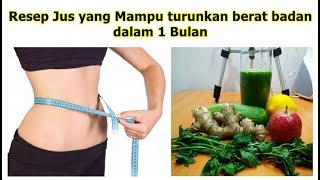 Jus Buah campur Sayur yang Efektif untuk Diet Turunkan Berat Badan dengan Cepat