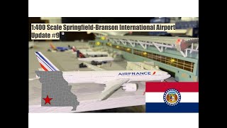 1:400 Scale Springfield-Branson International Airport Update (#9)