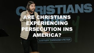 Are Christians Being Persecuted in America?