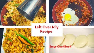 Leftover Idly Recipe | Egg Kothu Idly | ASMR Cooking | leftover idly | kothu idly |