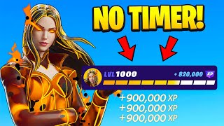 New *NO TIMER* Fortnite XP GLITCH to Level Up Fast in Chapter 5 Season 4! (600k XP)