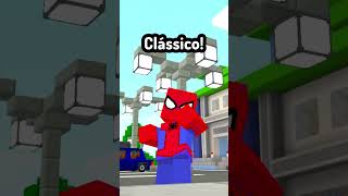 CRIEI os PERSONAGENS DO HOMEM ARANHA no MINECRAFT!