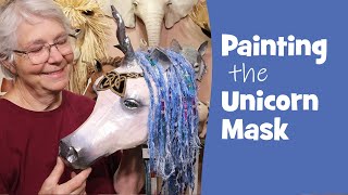 Painting The New Unicorn Mask