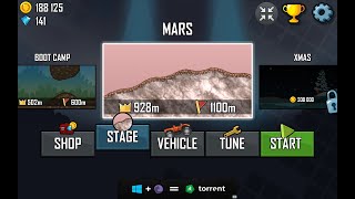 Hill Climb Racing -Gameplay Walkthrough Mars- Monster Truck