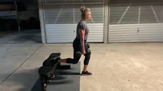 DB Bulgarian split squat