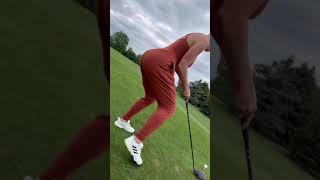 I dance when I golf