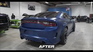 West Coast Customs Dodge Charger PPF Before/After