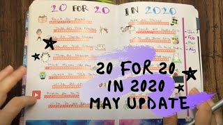 20 for 20 in 2020: June Update (for May)