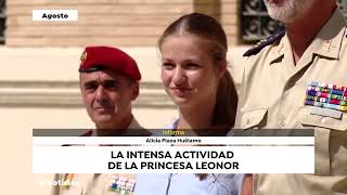 28/1/24 - La princesa Leonor, cada vez con más protagonismo