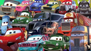 Looking For Disney Pixar Cars 3 Lightning Mcqueen, Doc Hudson, Brick Yardley, Bobby Swift, Francesco