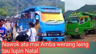 Pasar Werang Menjelang Natal