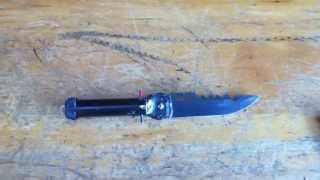 New homemade ballistic knife