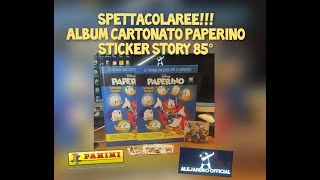 ALBUM CARTONATO PAPERINO STORY 85imo (SPETTACOLARE!!!) - Panini