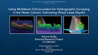 Using Multibeam Echosounders for Hydrographic Surveying in the Water Column: Estimating Wreck Depths