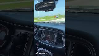 Girlfriends Dodge Hellcat Ride Along Reaction 😂 #hellcat #girlfriend #funnyvideo