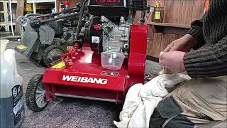 Vertikutator Weibang WB 384 RC