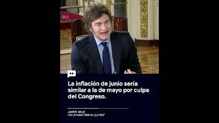 4Johnny viale y Javier milei - la inflación de mayo sería igual a la de junio #milei