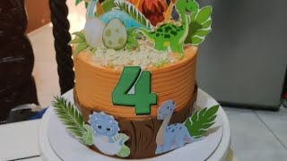 Dinosaur cake,cute design