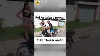 Foi assaltar á Moça é levou um Tiro