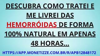 Tratamentos Naturais e Remédios Caseiros para Hemorroidas