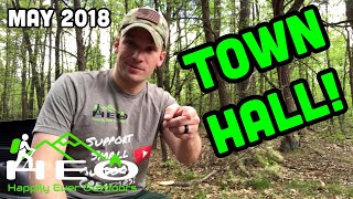 Town Hall - May 2018 + Bonus Giveaway from Titan Survival!