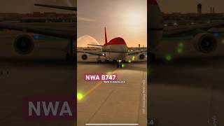 World of Airports 2.4.4 Northwest NWA Boeing 747-400 Landing at San Diego International Airport!