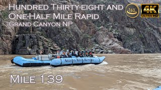 Hundred Thirty-eight and One-Half Mile Rapid - Mile 139 - Grand Canyon NP - Colorado River - V360